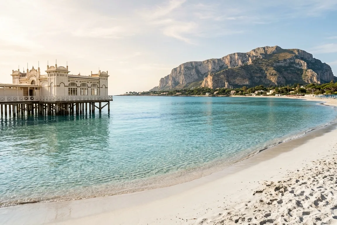 Mondello — La spiaggia dei palermitani
